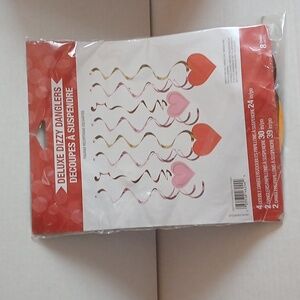 Deluxe Dizzy Danglers pink and red 8CT NWT